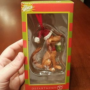 Dr Seuss Max with Stocking Ornament